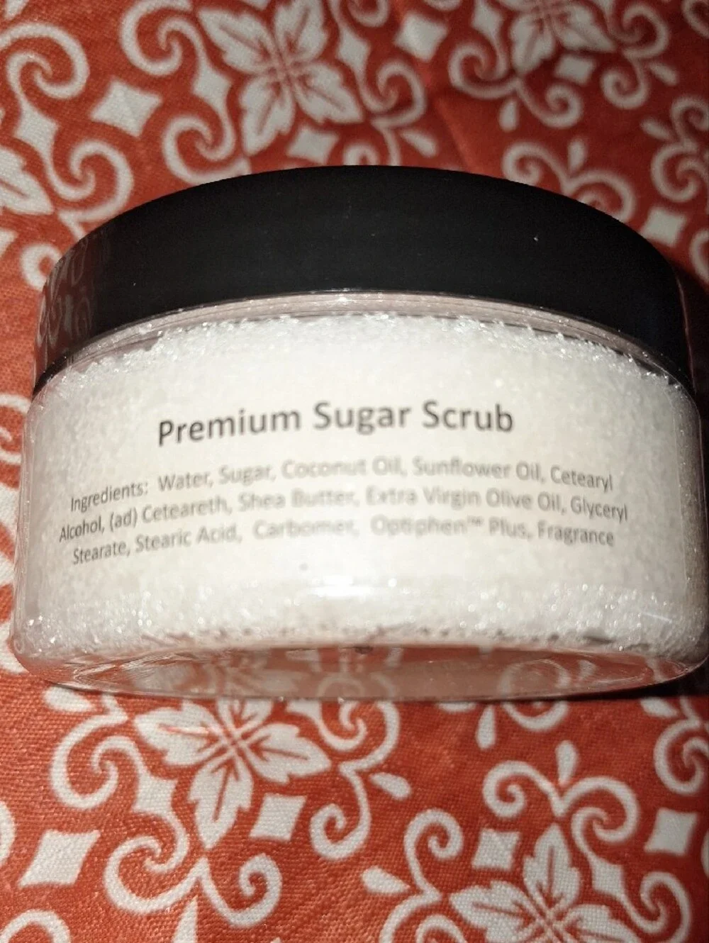 Asian Tea Blossom Premium Sugar Scrub - White